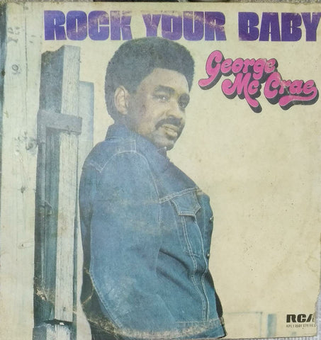 "ROCK YOUR BABY GEORGE MC CRAE" English vinyl LP