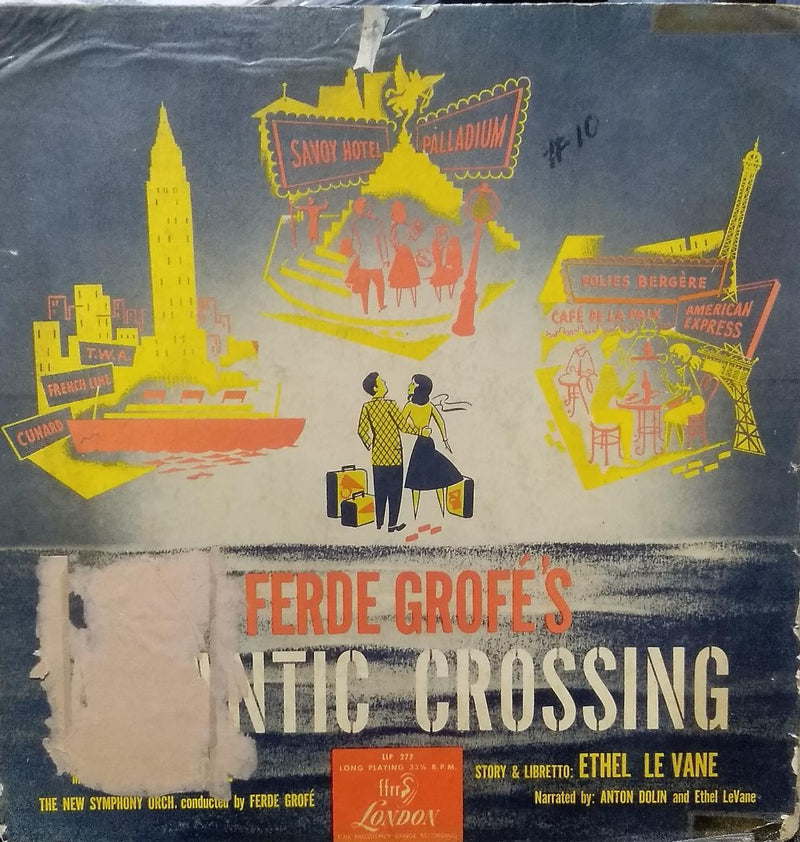 "Atlantic Crossing" — LP vinyl record cover