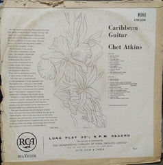"CARIBBEAN GUITAR CHET ATKINS" English vinyl LP