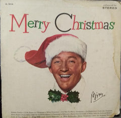 "MERRY CHRISTMAS  BING CROSBY" English vinyl LP