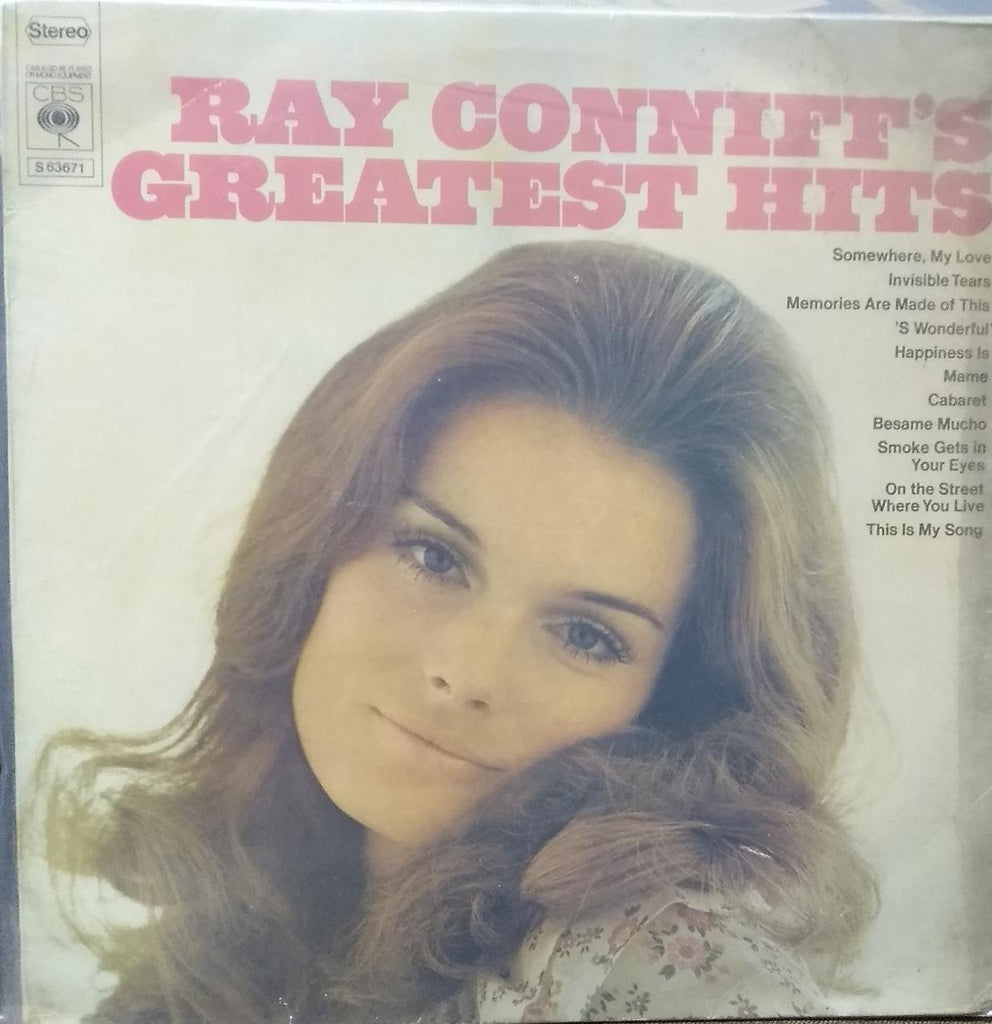 "RAY CONNIF'S GREATEST HITS" English vinyl LP