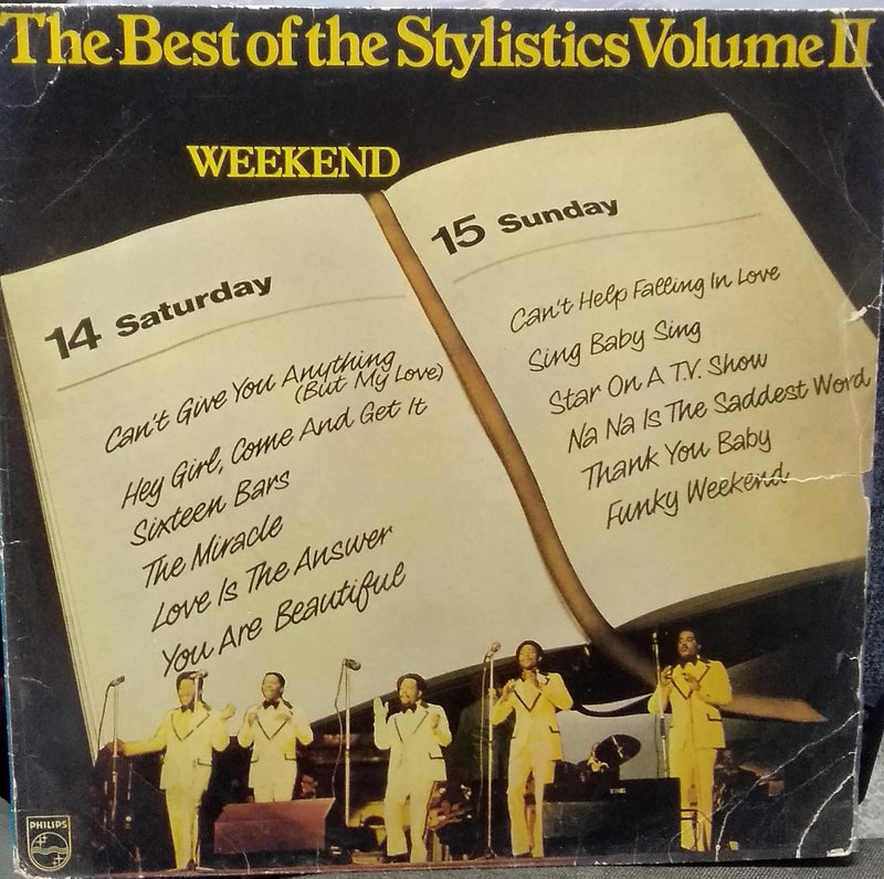 "The Best Of Stylistics Volume 2" — LP vinyl record cover