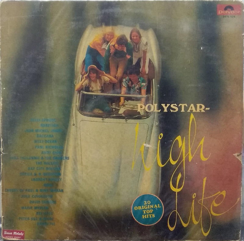"Polystar High Life" — LP vinyl record cover