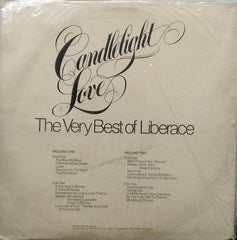 "CANDLELIGHT LOVE THE VERY BEST OF LIBERACE" English vinyl LP