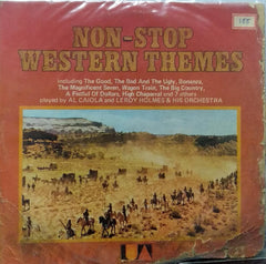"NON-STOP WESTERN THEMES AL CAIOLA" English vinyl LP