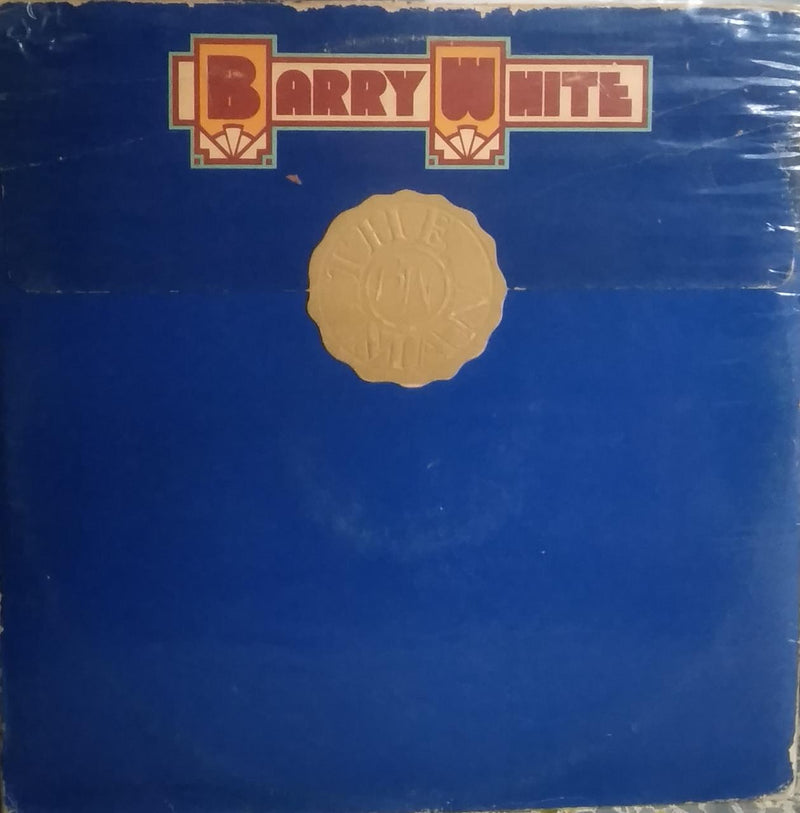 "Barry White The Man" — LP vinyl record cover
