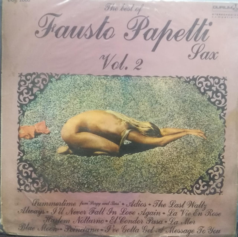 "The Best Of Fausto Papetti Volume 2" — LP vinyl record cover