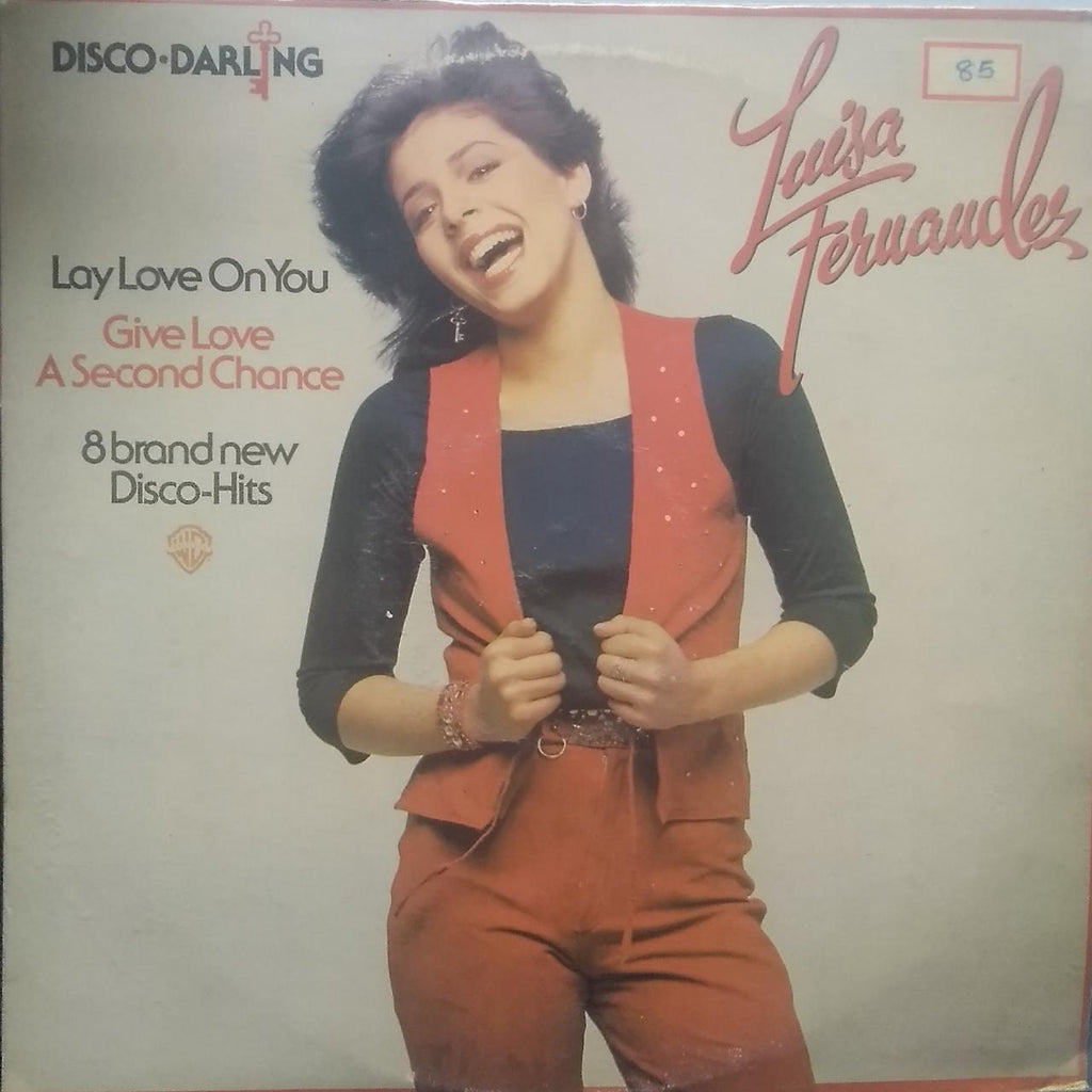"DISCO DARLING LUSIA FERNANDEZ" English vinyl LP