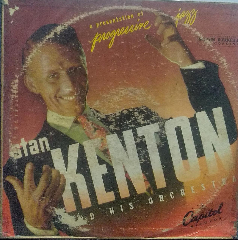 "Stan Kenton And His Orchestra" — LP vinyl record cover