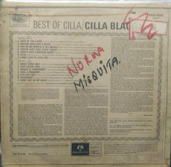 "THE BEST OF CILLA BLACK" English vinyl LP
