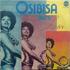 "OSIBISA LIKES LIVE" English vinyl LP