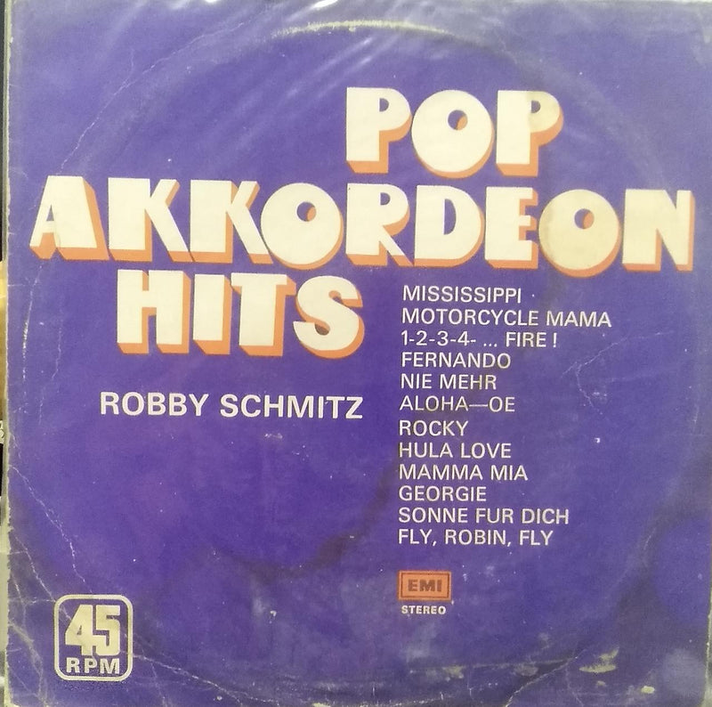 "Pop Akkordeon Hits" — pop LP vinyl record cover