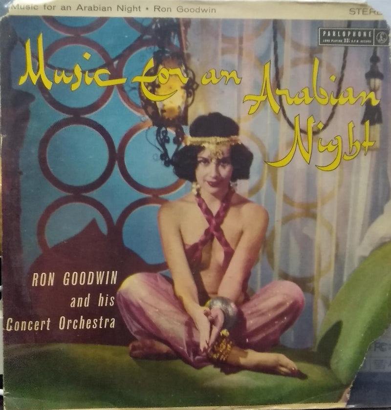 "Music For An Arabian Night" Arabian — LP vinyl record cover
