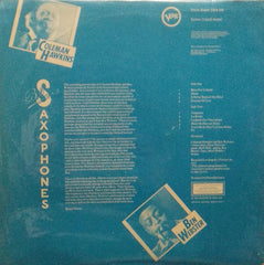 "BLUE SAXAPHONES" English vinyl LP