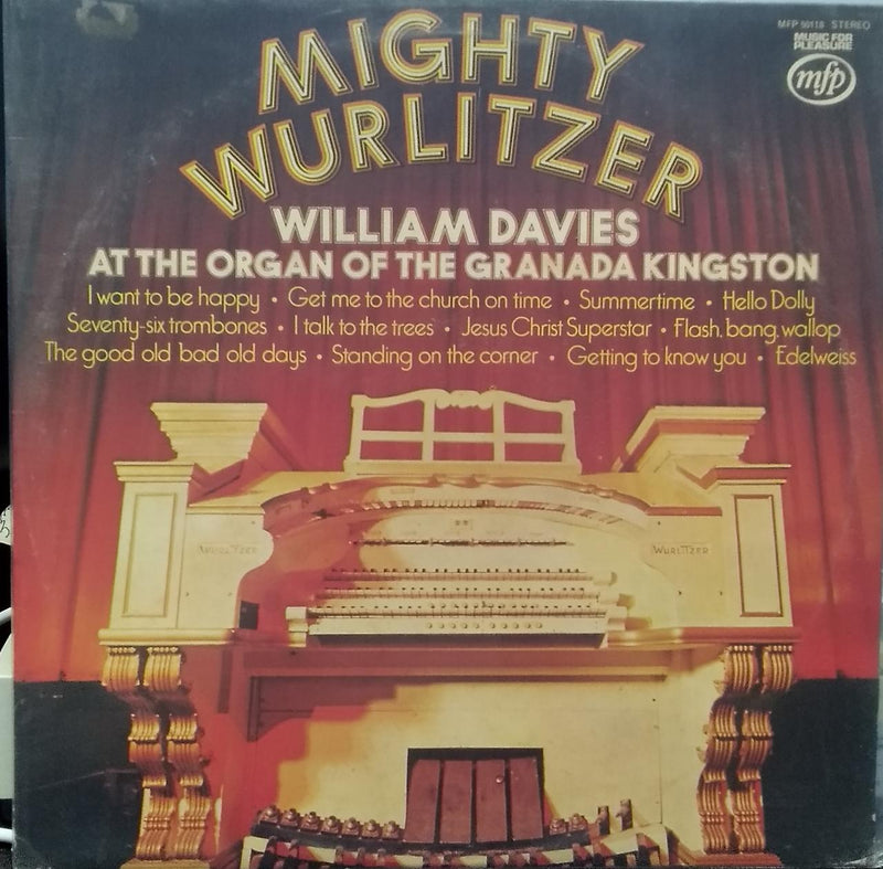 "Mighty Wurlitzer" — LP vinyl record cover