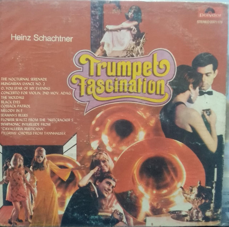 "Trumpet Fascination Heinz Schachtner" — LP vinyl record cover