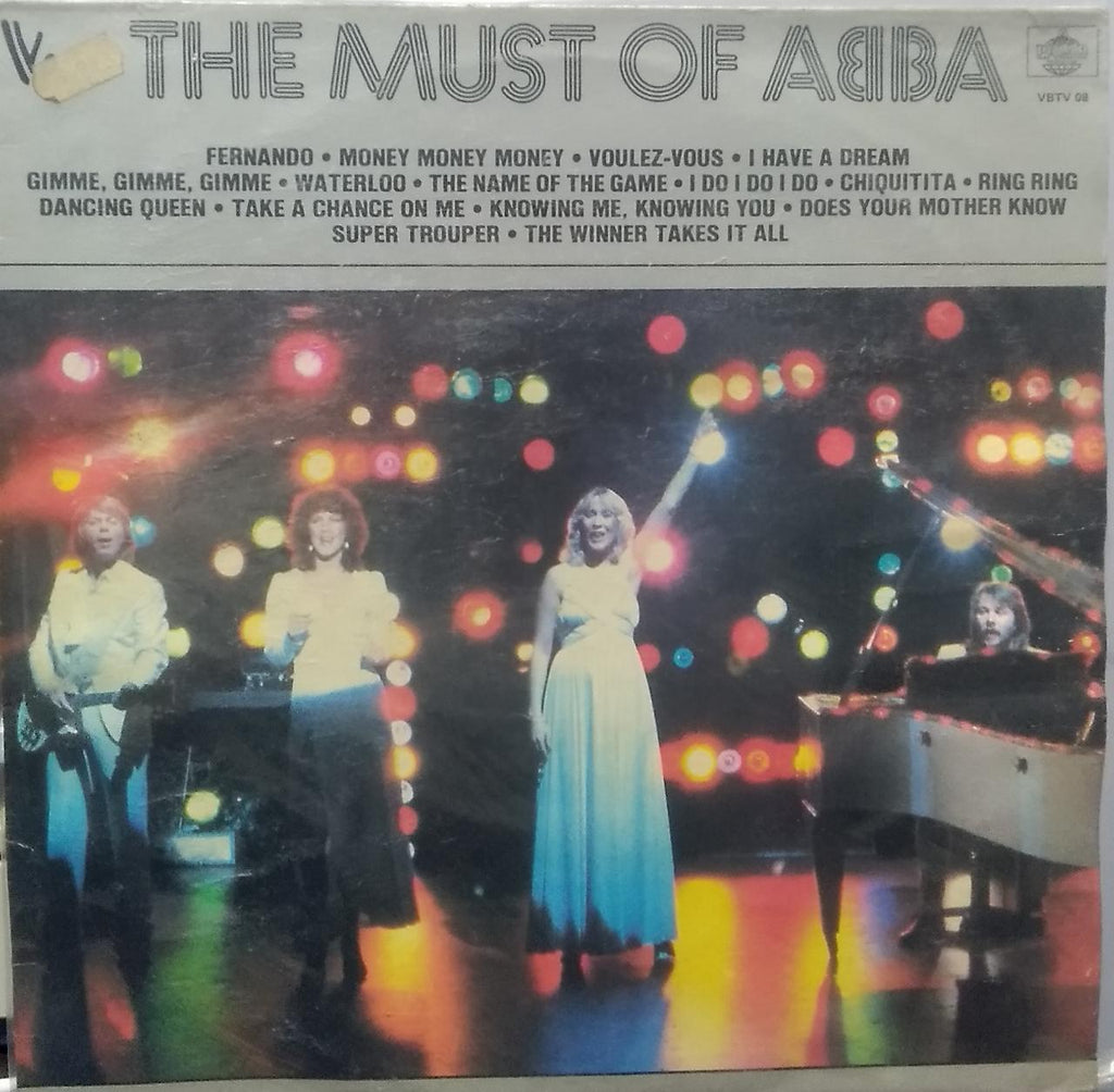 "THE MUST OF ABBA" English vinyl LP