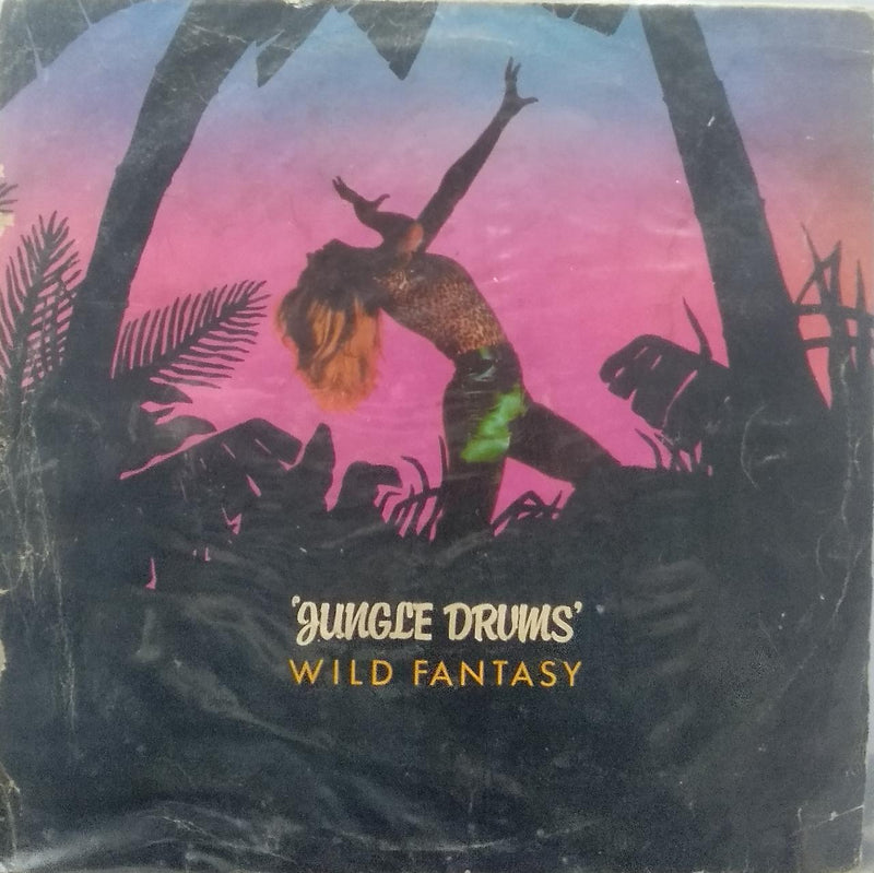 "Jungle Drums Wild Fantasy" — LP vinyl record cover