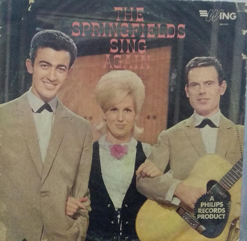"The Springfields Sing Again The Springfields" — LP vinyl record cover
