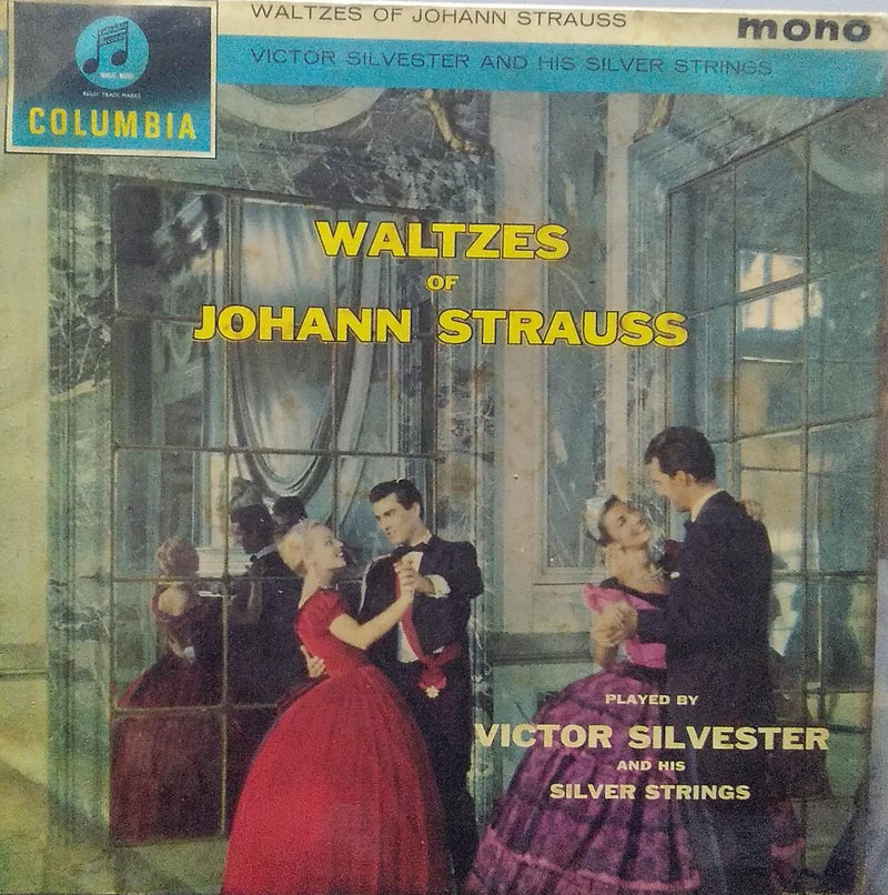 "Waltzes Of Johann Strauss" — LP vinyl record cover