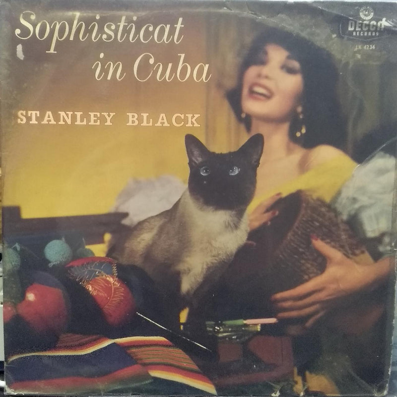 "Sophisticat In Cuba Stanley Black" — LP vinyl record cover
