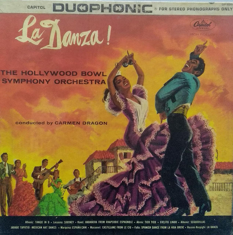 "La Danza" — LP vinyl record cover