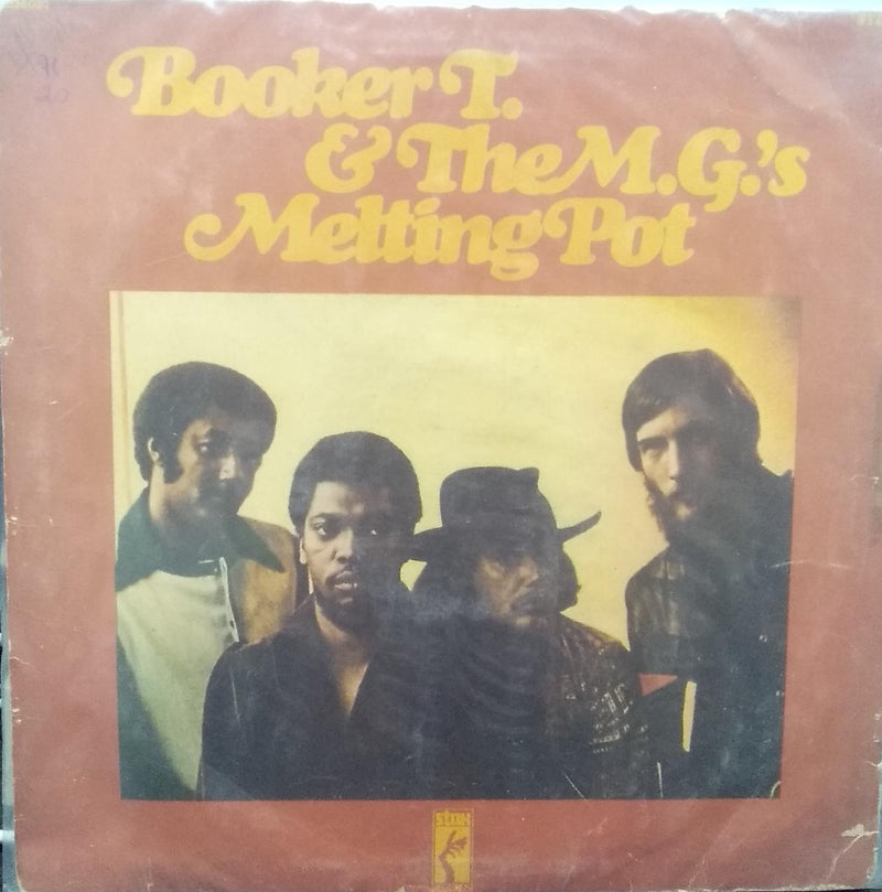 "Booker T. & The M.G.'S Melting Pot" — LP vinyl record cover