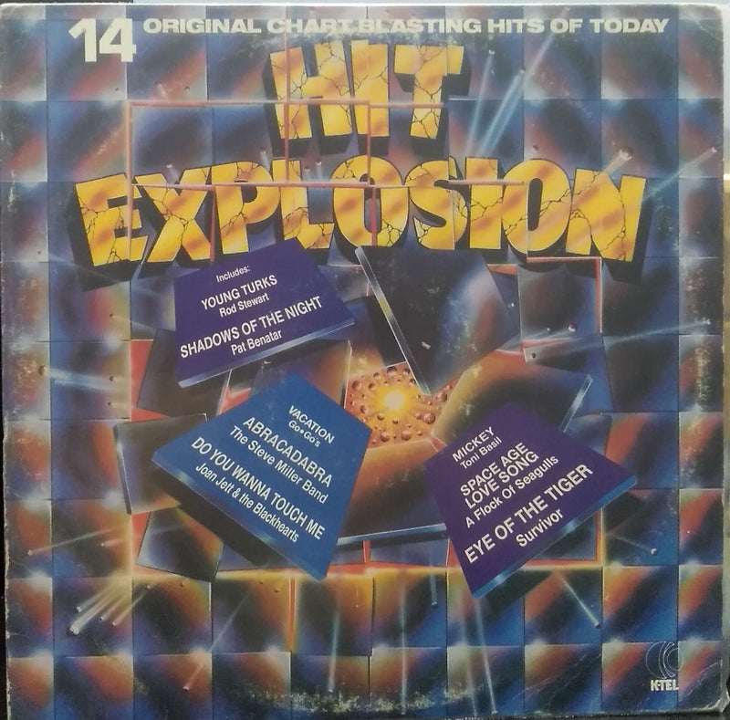 "Hit Explosion" — LP vinyl record cover