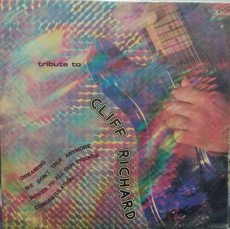"Tribute To Cliff Richard" — LP vinyl record cover