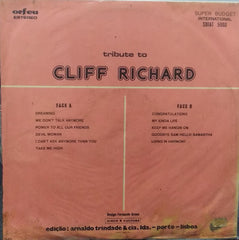 "TRIBUTE TO CLIFF RICHARD" English vinyl LP