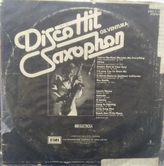 "DISCO HIT SAXOPHONE" English vinyl LP