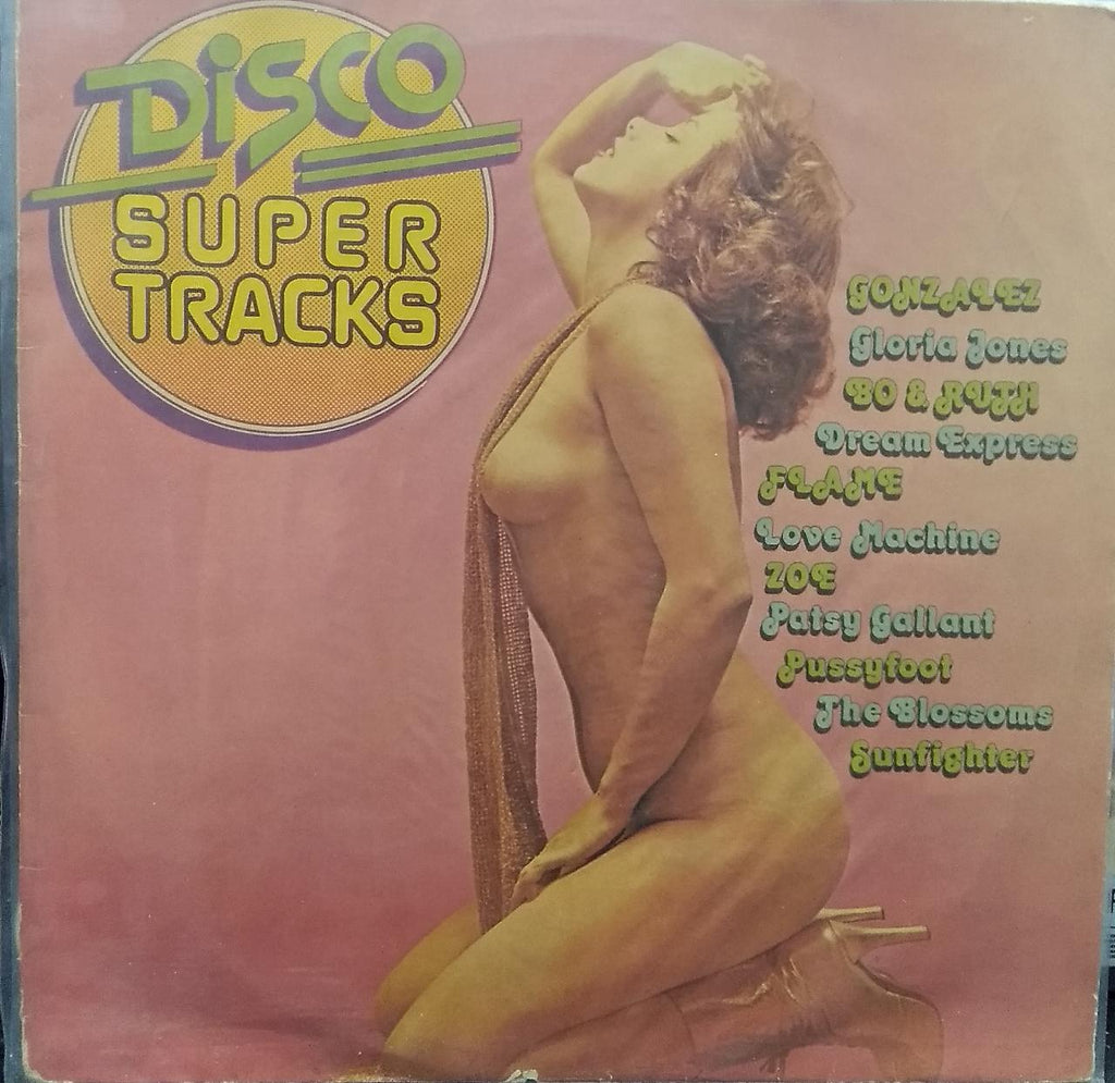 "DISCO SUPER TRACKS" English vinyl LP
