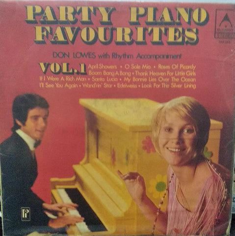 "PARTY PIANO FAVOURITES VOL.1" English vinyl LP