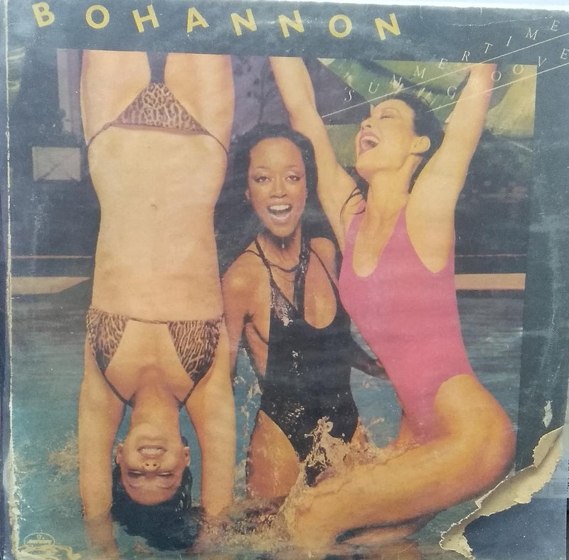 "Bohannon Summertime Groove" — LP vinyl record cover