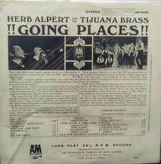 "GOING PLACES HERB ALPERT AND THE TIJUANA BRASS" English vinyl LP