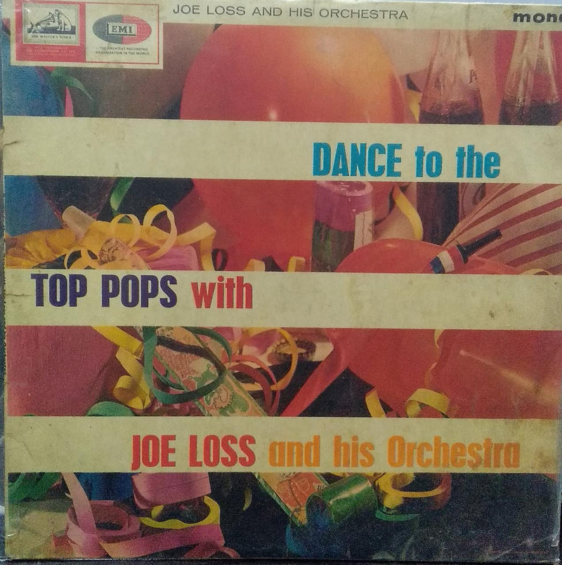 "Dance To The Top Pops With Joe Loss And His Orchestra" — pop LP vinyl record cover