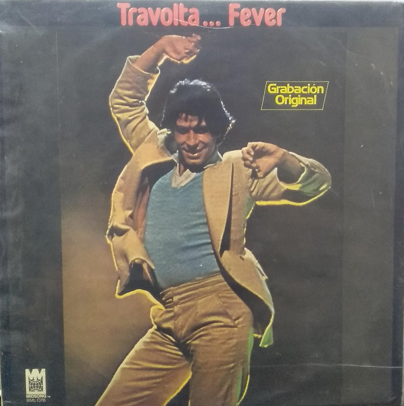 "John Travolta...Fever Can'T Let You Go" — LP vinyl record cover