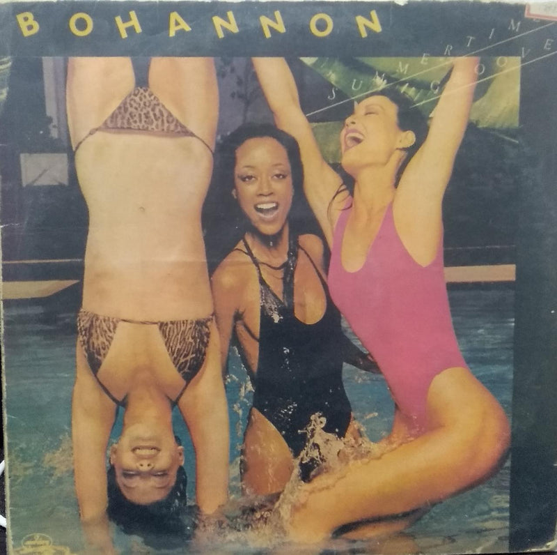 "Bohannon Summertime Groove" — LP vinyl record cover