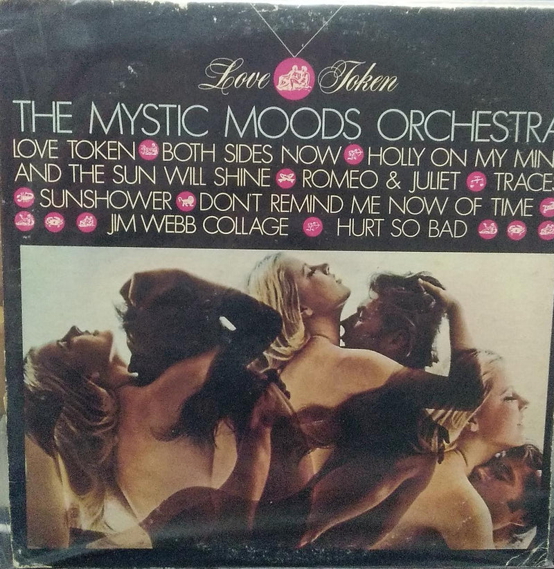 "Love Token The Mystic Moods Orchestra" — LP vinyl record cover