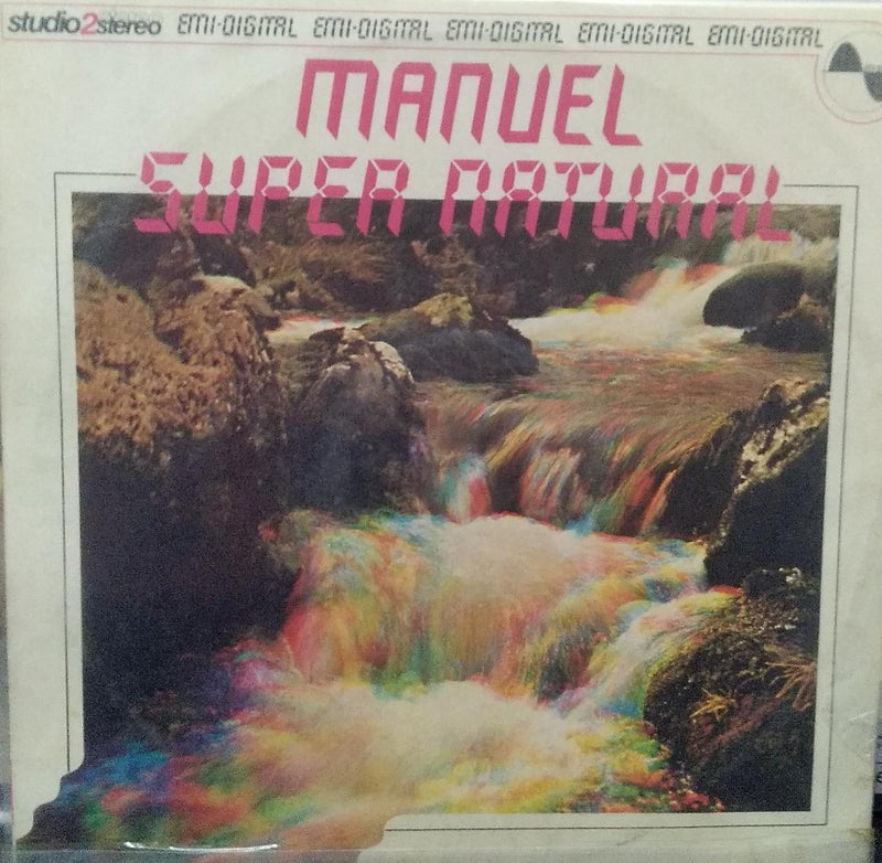 "Manual Super Natural" — LP vinyl record cover