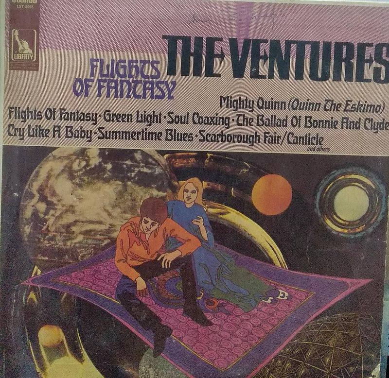 "The Flights Of Fantasy The Ventures" — LP vinyl record cover