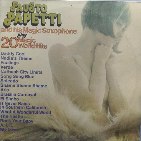 "FAUSTO PAPETTI AND HIS MAGIC SAXOPHONE" English vinyl LP