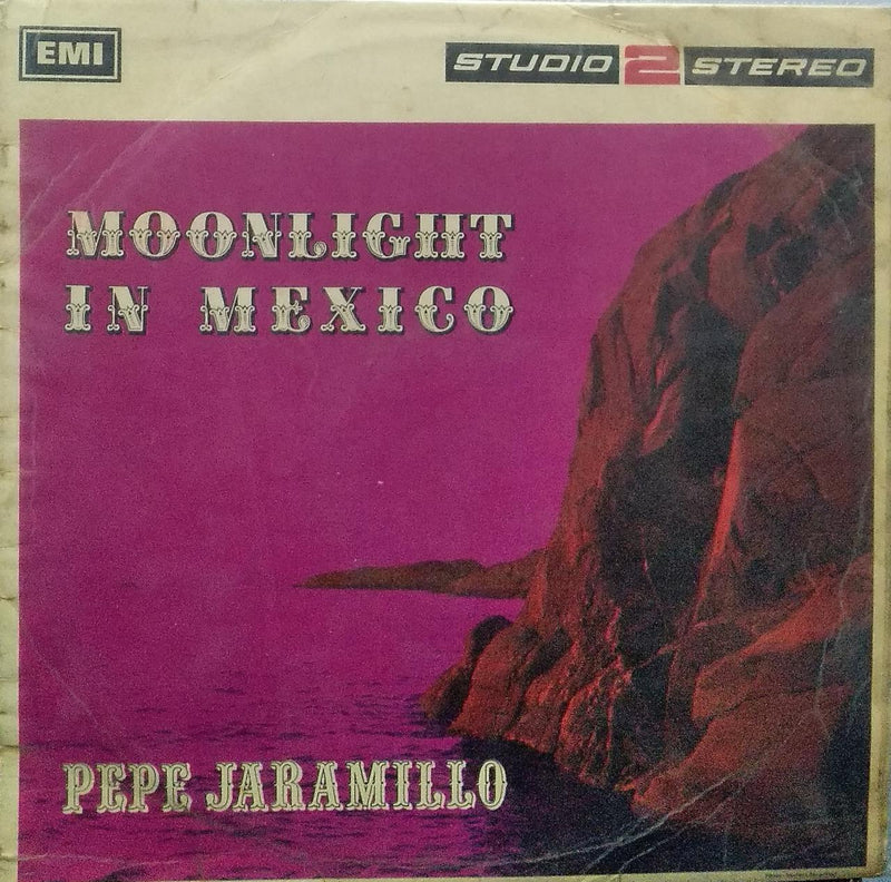 "Moonlight In Mexico Pepe Jaramillo" — LP vinyl record cover
