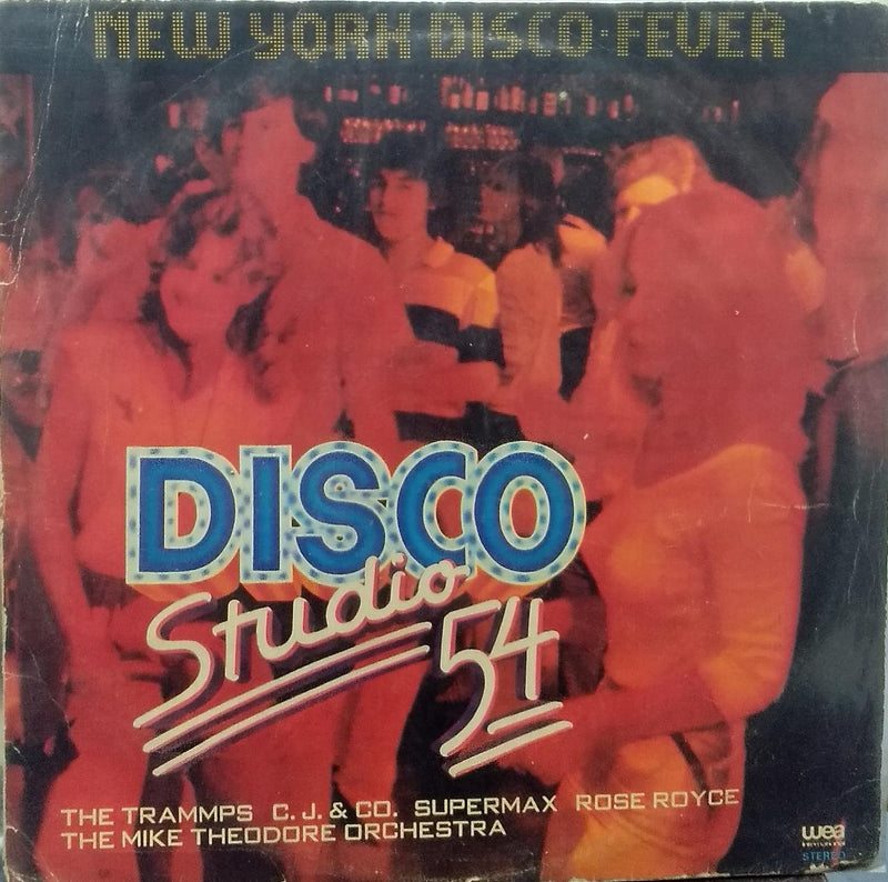 "Disco Studio 54" — disco LP vinyl record cover