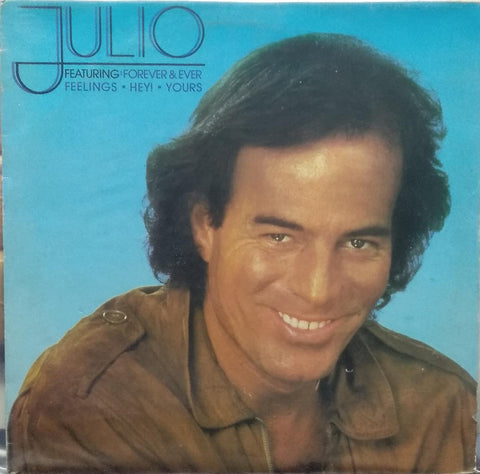 "JULIO IGLESIAS" English vinyl LP