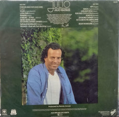 "JULIO IGLESIAS" English vinyl LP