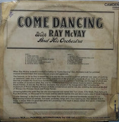 "COME DANCING WITH RAY MCVAY AND HIS ORCHESTRA" English vinyl LP