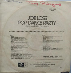 "JOE LOSS POP DANCE PARTY" English vinyl LP