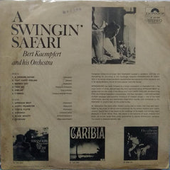 "A SWINGIN SAFARI BERT KAEMPFERT AND HIS ORCHESTRA" English vinyl LP