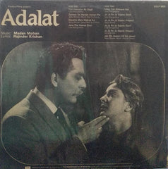 "ADALAT" Hindi vinyl LP